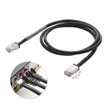 Sommer Cable Cat.6a patch cable S/FTP HIGHFLEX 500MHz 0.5m - Cablu de retea - Img 2