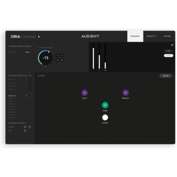 Sonarworks ORIA Mini Room Correction Add-on - Add-on software de calibrare pentru Audient ORIA Mini