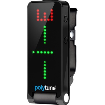 TC Electronic PolyTune Clip Black - Acordor Clip-on