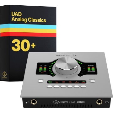 Universal Audio Apollo Twin X DUO Gen 2 UAD Analog Classics pt. Mac - Interfata audio Thunderbolt