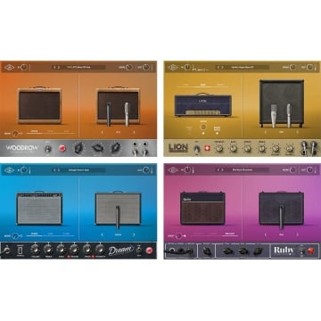 Universal Audio UAD Guitar Amp Bundle V2 - Bundle 4 plugin-uri amp sim pentru chitara electrica