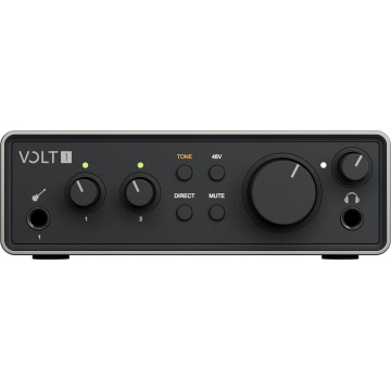 Universal Audio Volt 1 Gen 2 - Interfata audio USB 2x2 32-bit/192 kHz cu preamp Tone Shaping 60 dB si loopback - Img 2