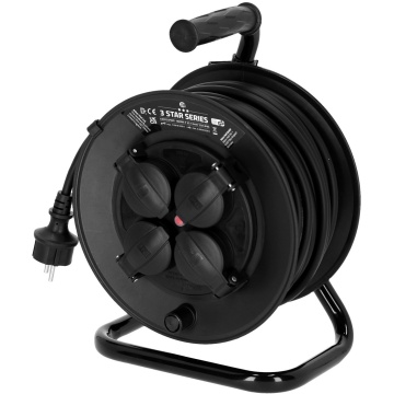 Adam Hall 3 STAR CD 25 PWR 25m - Prelungitor electric pe tambur - Img 3