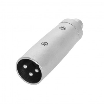 Adam Hall 4 STAR A RF2 XM3 - Adaptor XLR tata 3 pini - RCA mama