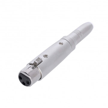 Adam Hall 4 STAR A XF3 JF3 - Adaptor Jack 6.3 mm mama - XLR mama 3 pini