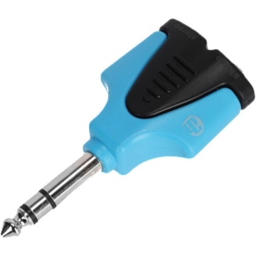Adam Hall 4 STAR AY MF3 JM3 BLU LINE - Adaptor Y 2 x Jack 3.5 mm mama TRS - Jack 6.3 mm tata TRS