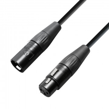 Adam Hall 4Star Mic XLR 0.5m Crystal - Cablu de microfon