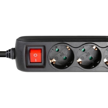 Adam Hall PDU 3S USB 1.4m - Prelungitor Schuko 3 prize cu intrerupator si 2 x USB - Img 2