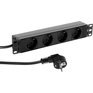 Adam Hall PDU 4 MOUNT 1.8m - Prelungitor rack montabil 1U 4 prize - Img 2