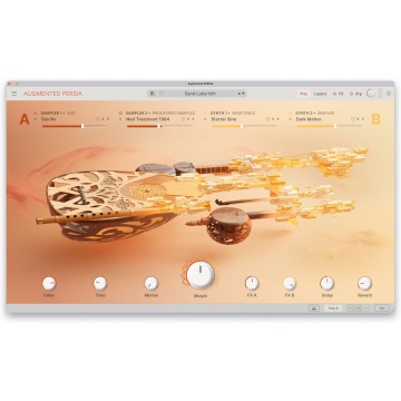 Arturia Augmented Persia - Plugin instrument virtual hibrid persan si din Orientul Mijlociu cu sampling si sinteza