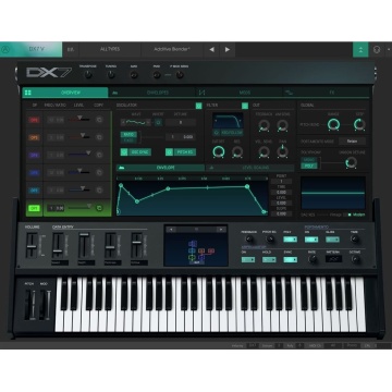 Arturia DX7 V - Plugin sintetizator virtual FM cu 6 operatori 32 algoritmi si 32 voci - Img 2