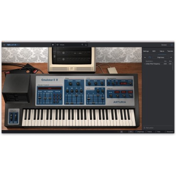 Arturia Emulator II V - Plugin instrument virtual sampler multitimbral 8-bit cu filtre analogice si efecte - Img 5