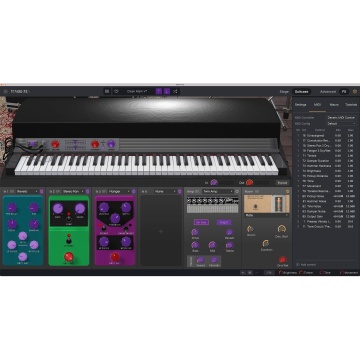 Arturia Stage-73 V2 - Plugin pian electric cu modelare fizica 7 moduri efecte si amplificatoare - Img 4