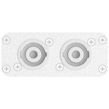 Audac CVS102/W - Placa de conectare