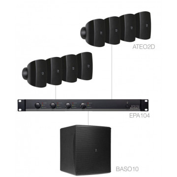 Audac Subli 2.9E B - Sistem complet pentru instalatii audio fixe