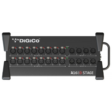 DiGiCo Dante A168D STAGE - Multicore audio digital
