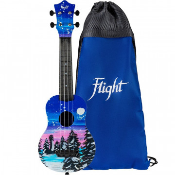 Flight UTS-42 Snow Ultra Travel - Ukulele Soprano