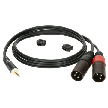 KLOTZ AY9-0100 Jack 3.5 mm tata - 2 x XLR tata - Cablu adaptor Y - Img 4