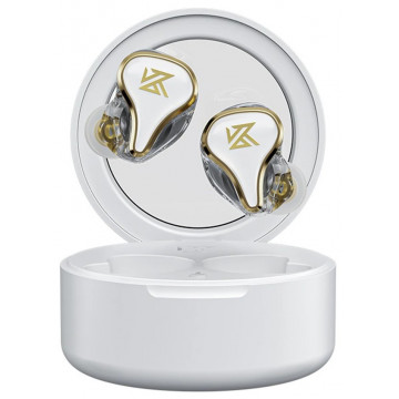 KZ Acoustics SK10 White - Casti bluetooth in-ear true wireless