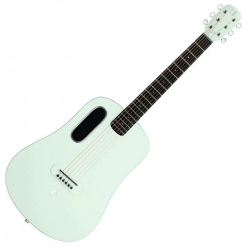 Lava Music BLUE LAVA Touch cu Airflow Bag - Aqua/Mint Green - Chitara electro-acustica cu efecte built-in