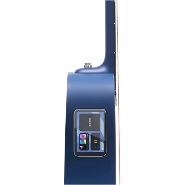 Lava Music BLUE LAVA Touch cu Airflow Bag - Ice Blue / Ocean Blue - Chitara electro-acustica cu efecte built-in - Img 8