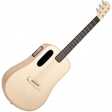 Lava Music LAVA ME 4 Carbon Series 38 Soft Gold - Space bag - Chitara electro-acustica cu efecte built-in