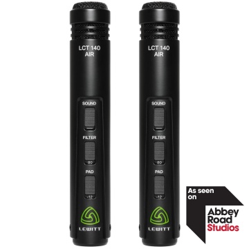 Lewitt LCT 140 AIR stereo pair - Set Stereo Matched Pair Microfoane Condenser