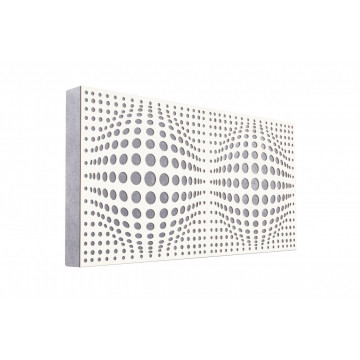 Mega Acoustic FiberPRO 120 AcouSphere Alb Gri - Panou acustic cu vata minerala