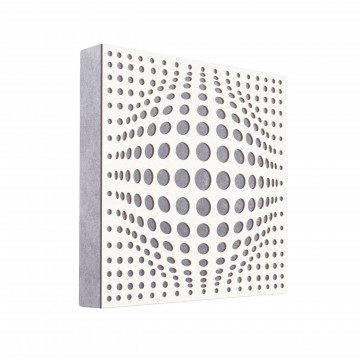 Mega Acoustic FiberPRO 60 AcouSphere Alb Gri - Panou acustic cu vata minerala