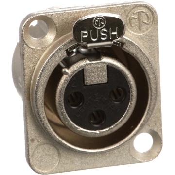 Neutrik NC3FD-LX - Conector XLR mama 3 pini - Img 3