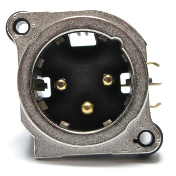 Neutrik NC3MBHR - Conector XLR tata 3 pini - Img 3