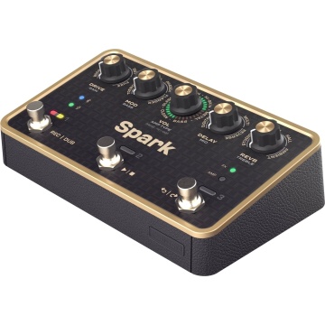 Positive Grid Spark PEDAL - Pedala cu looper modele de amplificatoare si efecte pentru chitara cu USB-C MIDI si Bluetooth