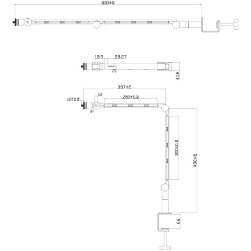 Sennheiser Boom Arm - Brat de microfon - Img 2