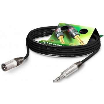 Sommer Cable SGN4-1000-SW Stage 22 Highflex Black 10m - Cablu de microfon