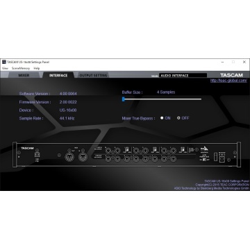 Tascam US-16X08 - Interfata audio USB - Img 11