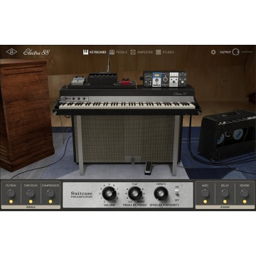 Universal Audio UAD Electra 88 Vintage Keyboard Studio - Plugin pian electric rhodes virtual cu diverse microfoane si efecte