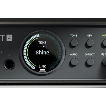Universal Audio Volt 4 Gen 2 - Interfata audio USB 12x6 32-bit/192 kHz cu 2 preamp-uri Tone Shaping ADAT MIDI Auto-Gain si Smart Display - Img 11