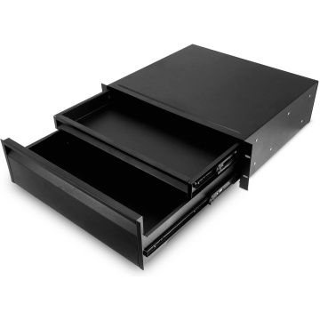 Adam Hall 19 Parts Rack Drawer 03 Double Ergo - Sertar rack 19" 3U din otel cu sertar interior 1U