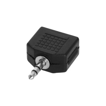 Adam Hall 4 STAR AY MF3 MM3 - Adaptor Y 2 x Jack 3.5 mm mama TRS - Jack 3.5 mm tata TRS - Img 2