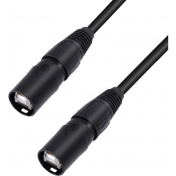 Adam Hall 5 STAR ECON CAT6A 1m - Cablu de retea