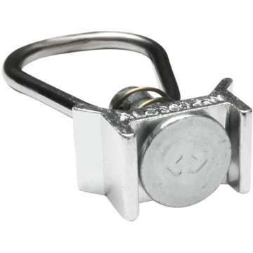 Adam Hall 5745 Single Stud Ring spring-mounted - Inel cu stift si arc pentru boxa - Img 2