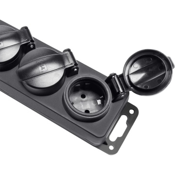Adam Hall PDU 5 IP 1.4m - Prelungitor Schuko 5 prize IP44 - Img 3