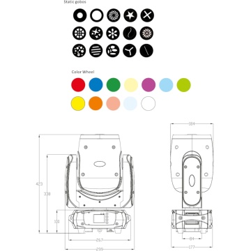 AFX Light BEAM-100LED-MKII - Moving head beam - Img 9