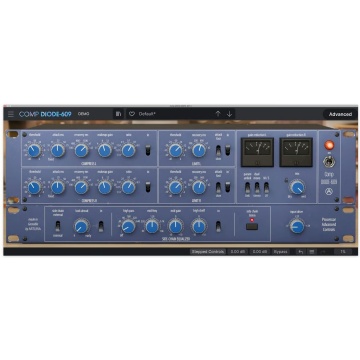 Arturia Comp DIODE-609 - Plugin compresor si limiter stereo cu procesare mid-side si sidechain EQ - Img 2