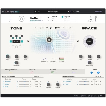 Arturia Efx AMBIENT - Plugin audio ambient cu procesare spectrala cu 6 moduri si modulatie avansata - Img 4
