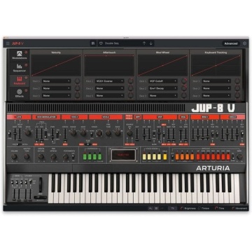 Arturia Jup-8 V4 - Plugin sintetizator virtual analog polifonic 16 voci cu arpegiator si sequencer - Img 2