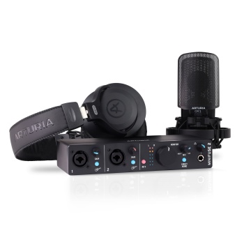 Arturia MiniFuse Recording Pack Black - Pachet Home Studio - Img 2