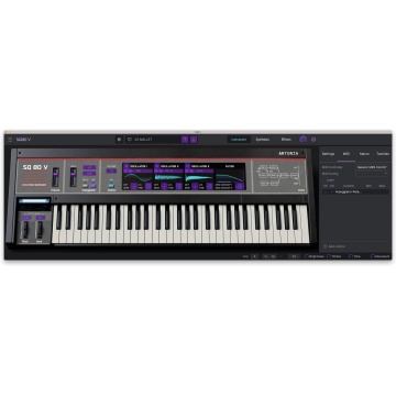 Arturia SQ80 V - Plugin sintetizator hibrid digital-analog cu peste 400 de forme de unda si compatibilitate MPE - Img 2