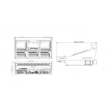 DiGiCo Quantum 5 - Consola digitala de mixaj audio - Img 4
