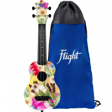 Flight UTS-42 Summer Cat Ultra Travel - Ukulele Soprano